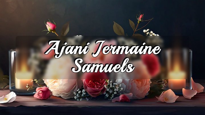 Ajani Jermaine Samuels