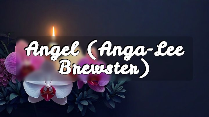 Angel (Anga-Lee Brewster), Spokane Valley, WA