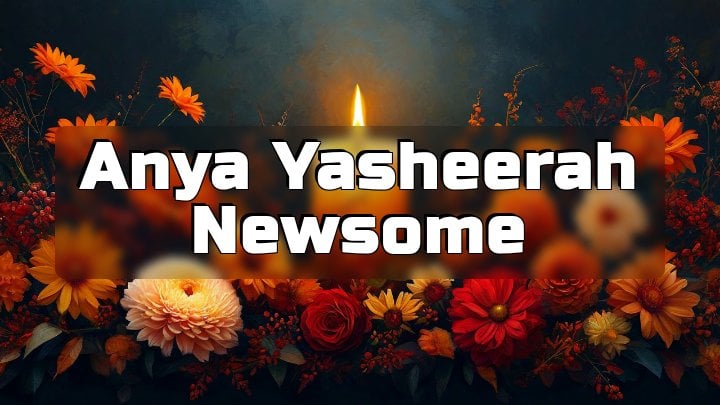 Anya Yasheerah Newsome, Newark, New Jersey