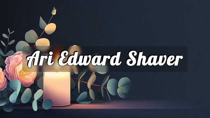 Ari Edward Shaver, Greensboro, NC