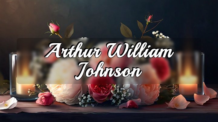 Arthur William Johnson, Vero Beach, FL