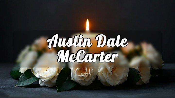Austin Dale McCarter, Casper, Wyoming