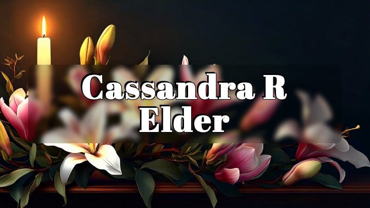 Cassandra R Elder, Marianna, Florida