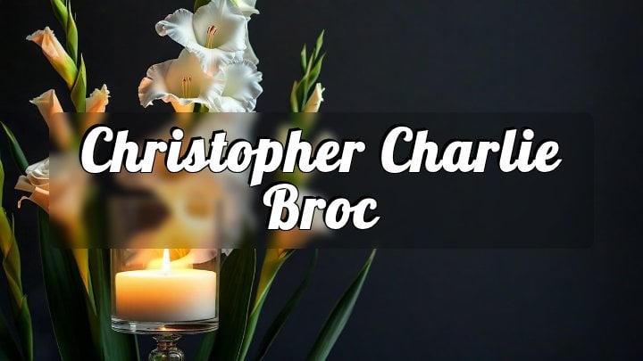Christopher “Charlie Broc”, Drumalla Park, Carnlough