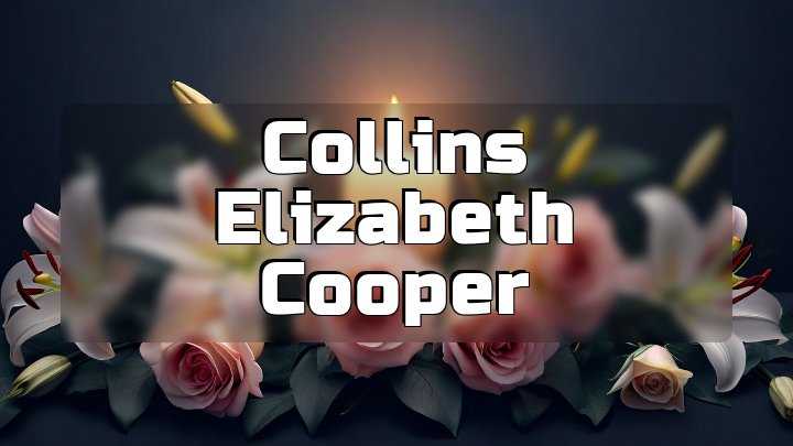 Collins Elizabeth Cooper