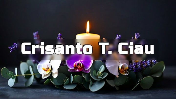 Crisanto T. Ciau