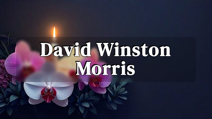 David Winston Morris, Eugene, Oregon