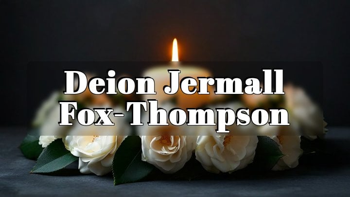 Deion Jermall Fox-Thompson, Cincinnati, Ohio