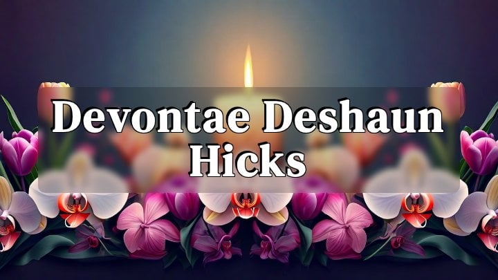 Devontae Deshaun Hicks, Waldorf, Maryland