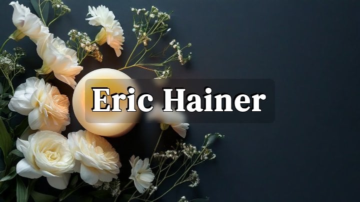 Eric Hainer, Peterborough, Ontario