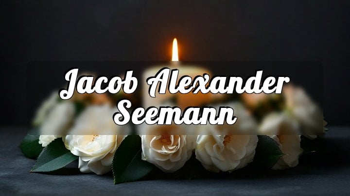 Jacob Alexander Seemann, Canton, Ohio