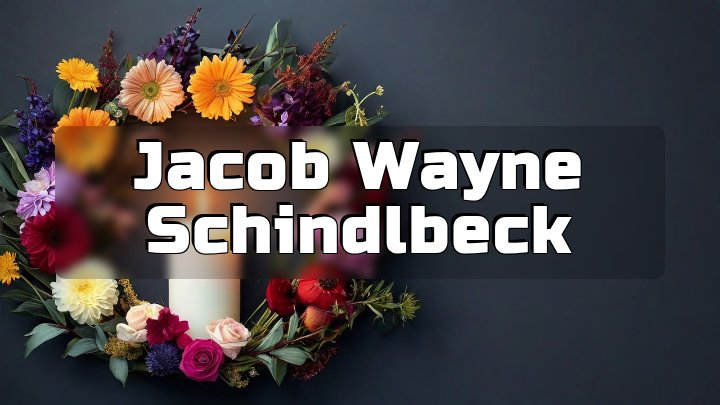 Jacob Wayne Schindlbeck, Plano, Illinois