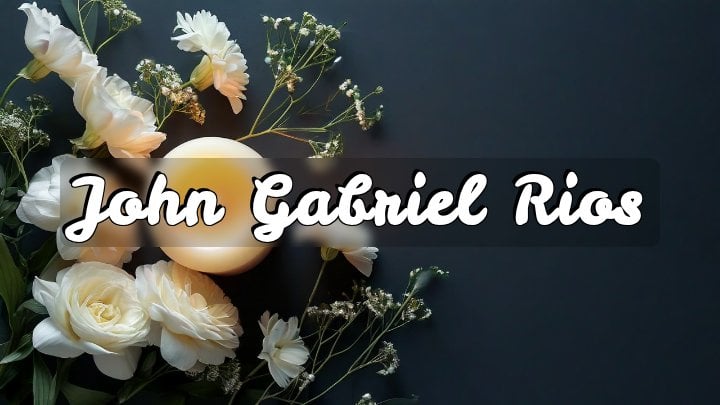 John Gabriel Rios