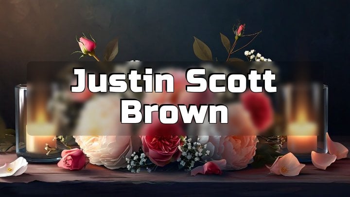 Justin Scott Brown, Kittanning, Pennsylvania