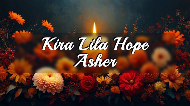 Kira Lila Hope Asher, Southern Laurel County, Kentucky