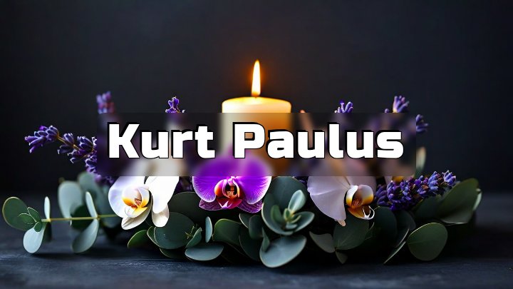 Kurt Paulus, Harrison Township, Scioto County