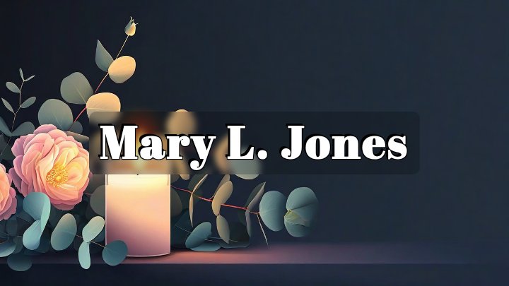 Mary L. Jones, Los Angeles, CA