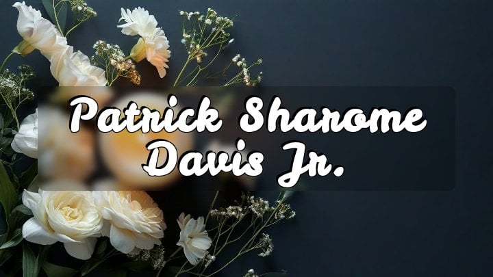 Patrick Sharome Davis Jr., Covington, Georgia