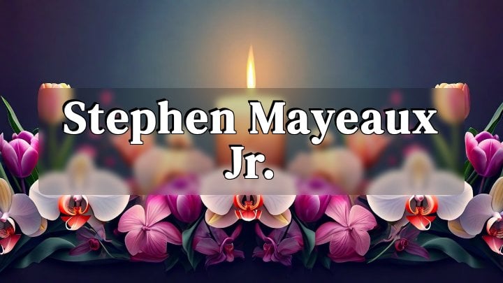 Stephen Mayeaux Jr., Simmesport, LA