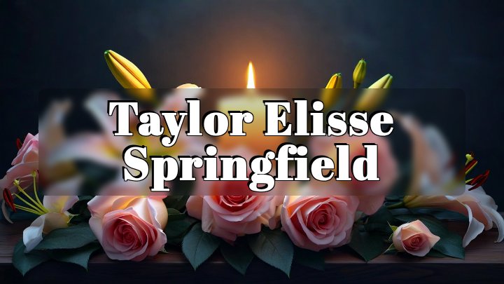 Taylor Elisse Springfield, Cartwright, Oklahoma