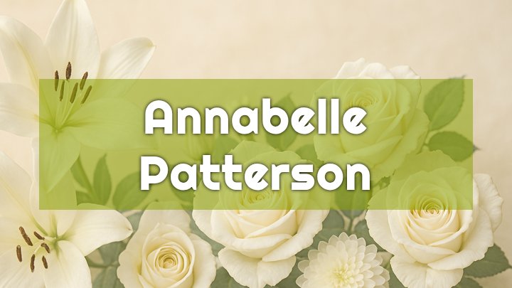 Annabelle Patterson, Gilbert, AZ
