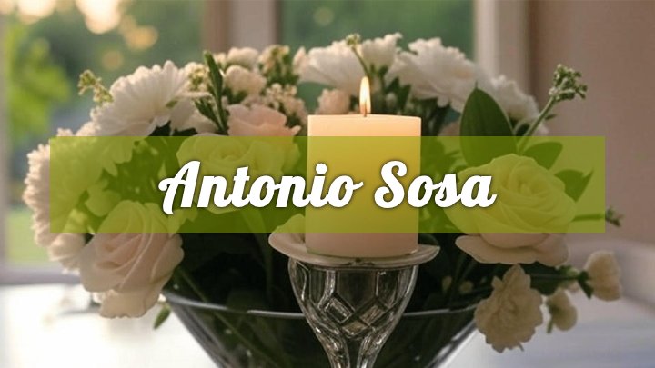 antonio sosa granby ct obituary