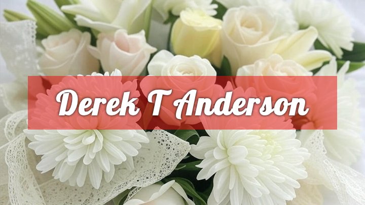 derek t anderson bourbon in obituary