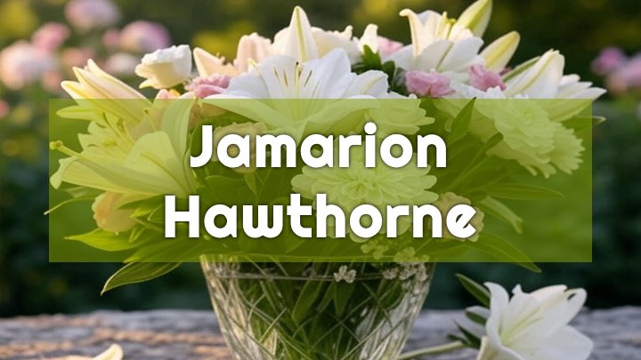 Jamarion Quortez Hawthorne, Simpsonville, SC
