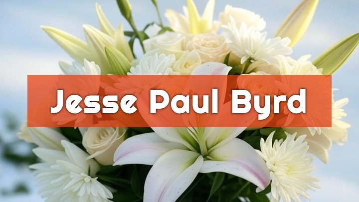 Jesse Paul Byrd, Paducah, KY