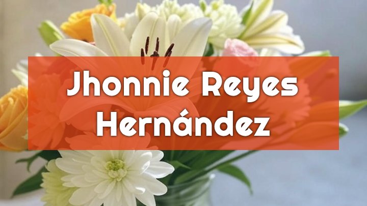 Jhonnie Reyes Hernández