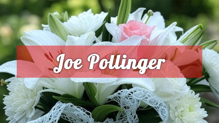 Joe Pollinger, Arkport, NY