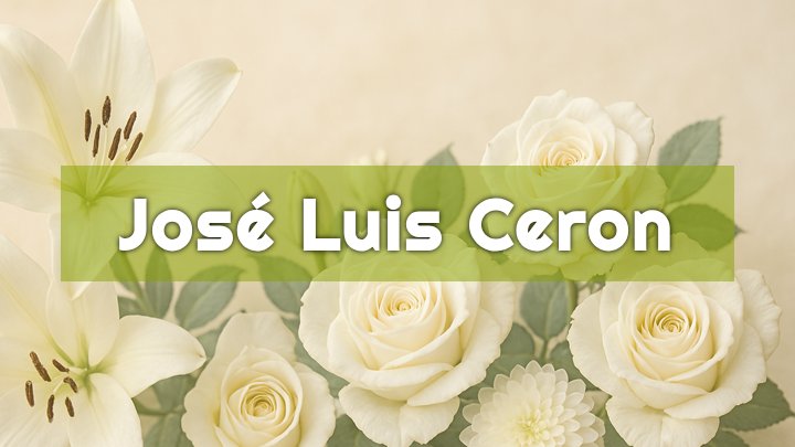 José Luis Ceron, Irving, TX