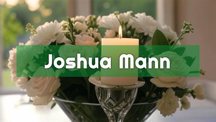 joshua mann wichita ks obituary