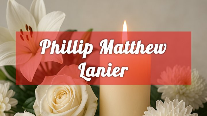 Phillip Matthew Lanier, Hixson, TN