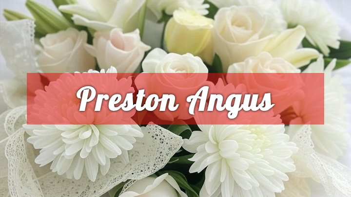 preston angus indianapolis in obituary