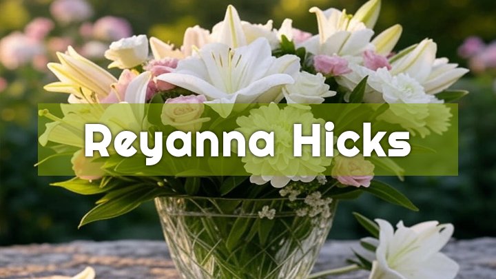 Reyanna Ashley Hicks, Laplace, LA