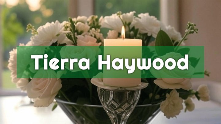 tierra haywood las vegas nv obituary