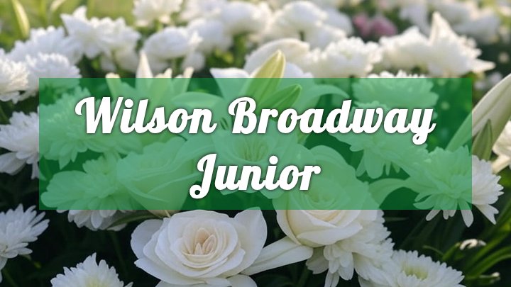 Wilson Broadway Junior, Monroe, NC